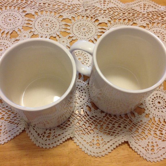 Positive Vibes stoneware mugs set, more self love - Picture 2 of 5